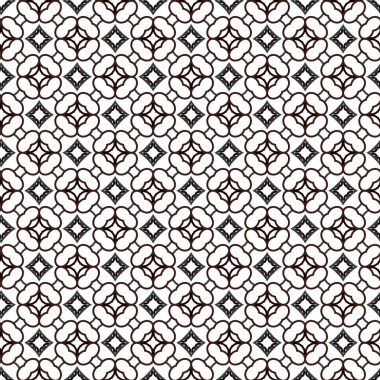 Modern geometrik vektör tasarımı, kusursuz desen çizimi