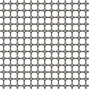 Soyut geometrik süslemeli vektör deseni. Kusursuz tasarım dokusu.