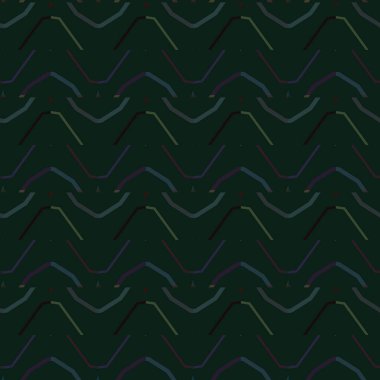 Geometrik süslemeli vektör deseni. Kusursuz tasarım dokusu.