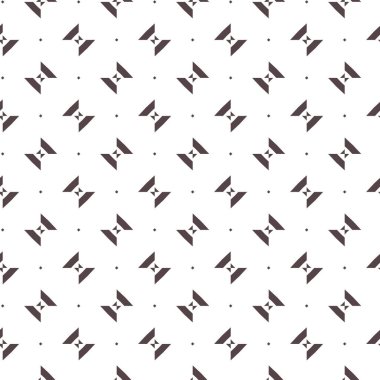 Geometrik şekilli soyut ve kusursuz desen