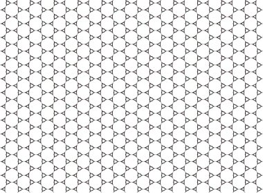 Modern geometrik vektör tasarımı, kusursuz desen çizimi