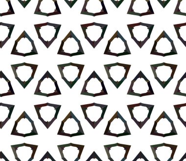 Geometrik vektör tasarımı, kusursuz desen çizimi