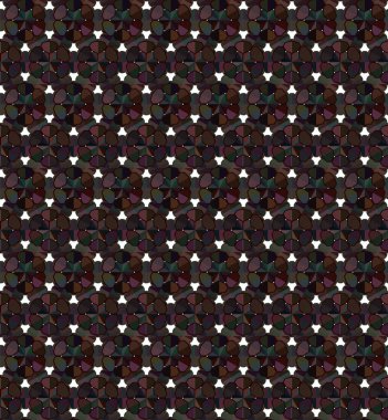 Modern geometrik vektör tasarımı, kusursuz desen çizimi