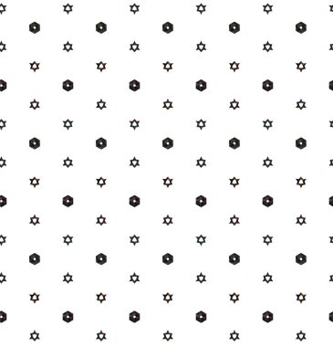 Geometrik süslemeli vektör deseni. Kusursuz tasarım dokusu.