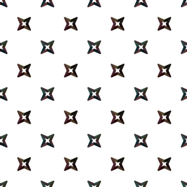 Geometrik süslemeli vektör deseni. Kusursuz tasarım dokusu.