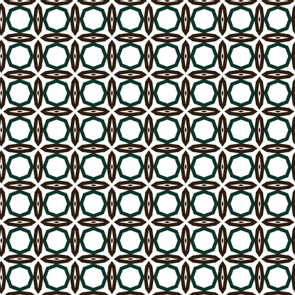 Geometric Ornamental Vector Pattern Seamless Design Texture — Stock Vector