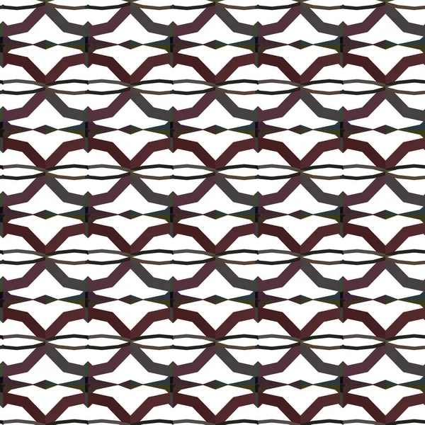 Geometrisches Ornamentales Vektormuster Nahtlose Design Textur — Stockvektor