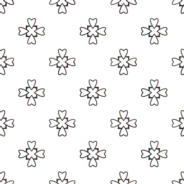 几何装饰矢量图案 无缝设计纹理 — 图库矢量图片