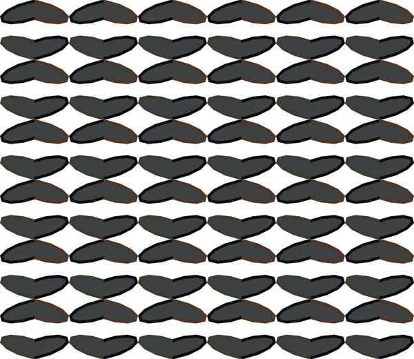 Geometrisches Ornamentales Vektormuster Nahtlose Design Textur — Stockvektor