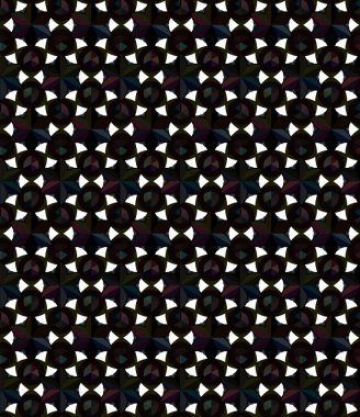 Modern geometrik vektör tasarımı, kusursuz desen çizimi