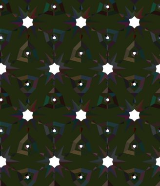 Kusursuz tasarım dokusu. Geometrik süslemeli vektör deseni. 