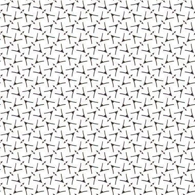 Soyut geometrik süslemeli vektör deseni. Kusursuz tasarım dokusu.