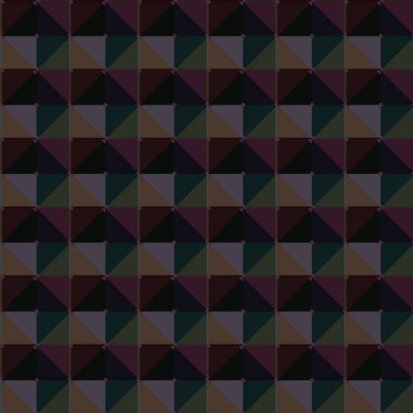 Geometrik süslemeli vektör deseni. Kusursuz tasarım dokusu.