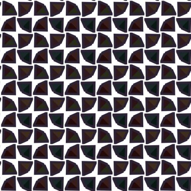 Geometrik süslemeli vektör deseni. Kusursuz tasarım dokusu.