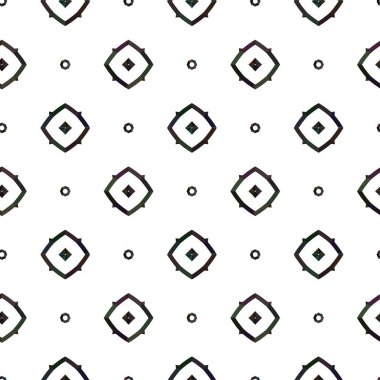 Modern geometrik vektör tasarımı, kusursuz desen çizimi