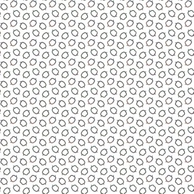 Geometrik süslemeli vektör deseni. Kusursuz tasarım dokusu.