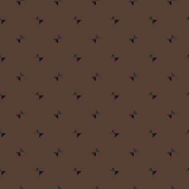 Geometrik süslemeli vektör deseni. Kusursuz tasarım dokusu.