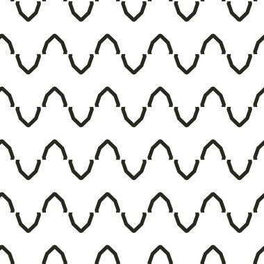 Modern geometrik vektör tasarımı, kusursuz desen çizimi