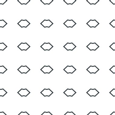 Geometrik süslemeli vektör deseni. Kusursuz tasarım dokusu.