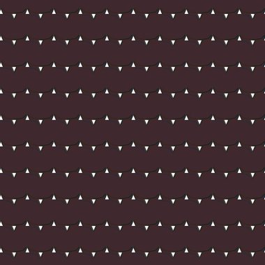 Geometrik süslemeli kusursuz desen. vektör illüstrasyonu