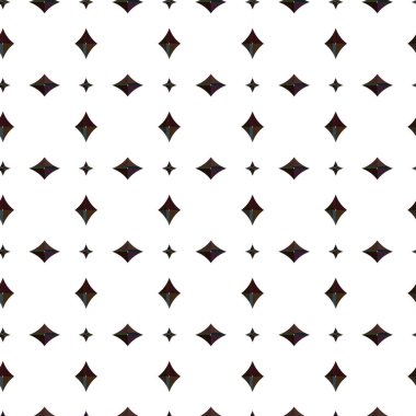 Geometrik süslemeli vektör deseni. Kusursuz tasarım dokusu. 