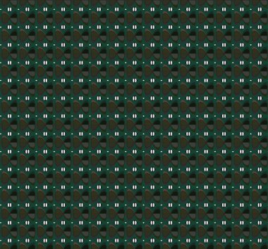 Geometrik süslemeli vektör deseni. Kusursuz tasarım dokusu.