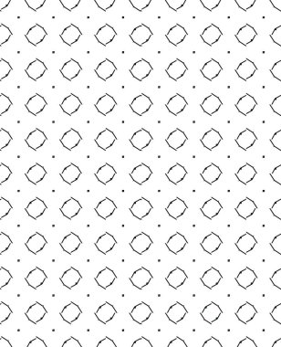 Modern geometrik vektör tasarımı, kusursuz desen çizimi