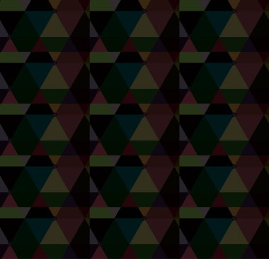 Modern geometrik vektör tasarımı, kusursuz desen çizimi
