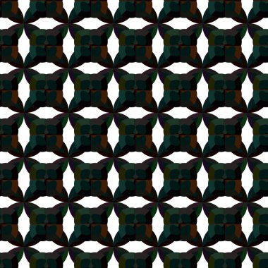 Modern geometrik vektör tasarımı, kusursuz desen çizimi