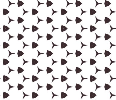 Modern geometrik vektör tasarımı, kusursuz desen çizimi