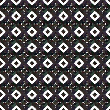 Geometrik süslemeli vektör deseni. Kusursuz tasarım dokusu. 