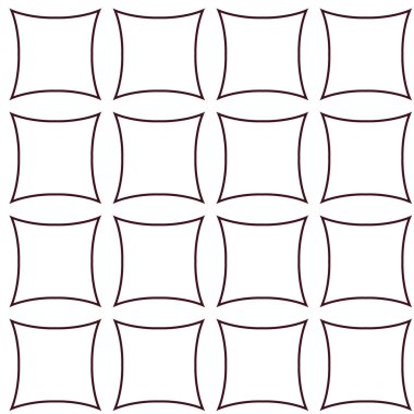 Modern geometrik vektör tasarımı, kusursuz desen çizimi