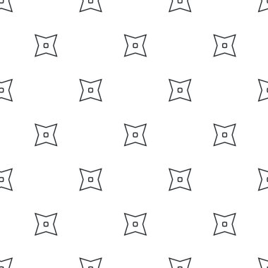 Modern geometrik vektör tasarımı, kusursuz desen çizimi