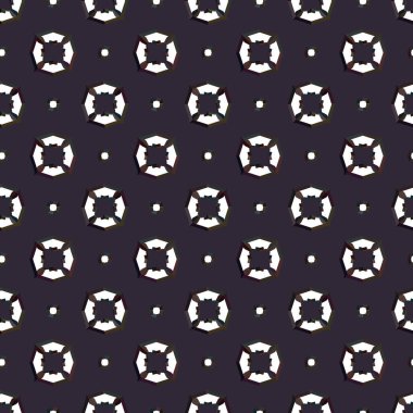 Modern geometrik vektör tasarımı, kusursuz desen çizimi