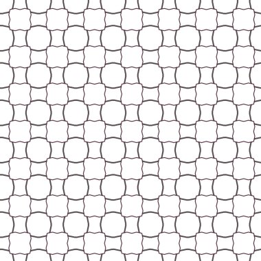 Geometrik süslemeli vektör deseni. Kusursuz tasarım dokusu.