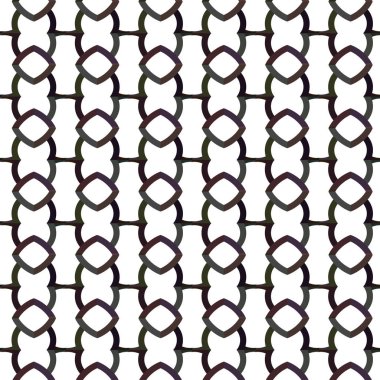 Geometrik süslemeli vektör deseni. Kusursuz tasarım dokusu.