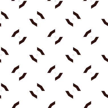 Geometrik süslemeli vektör deseni. Kusursuz tasarım dokusu.