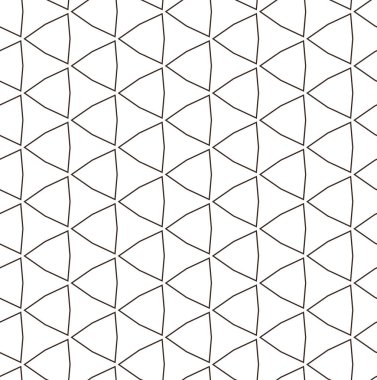 Geometrik süslemeli vektör deseni. Kusursuz tasarım dokusu. 