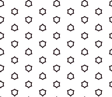 Modern geometrik vektör tasarımı, kusursuz desen çizimi