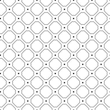 Modern geometrik vektör tasarımı, kusursuz desen çizimi
