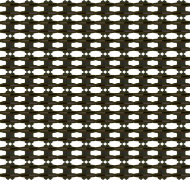 Geometrik süslemeli vektör deseni. Kusursuz tasarım dokusu. 