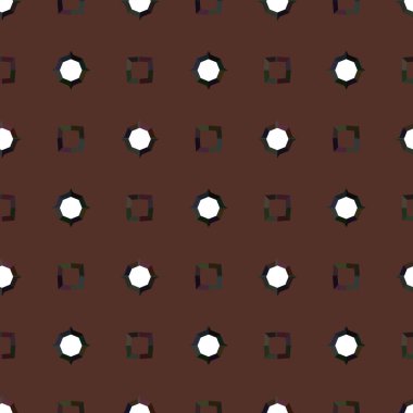 Geometrik süslemeli vektör deseni. Kusursuz tasarım dokusu. 