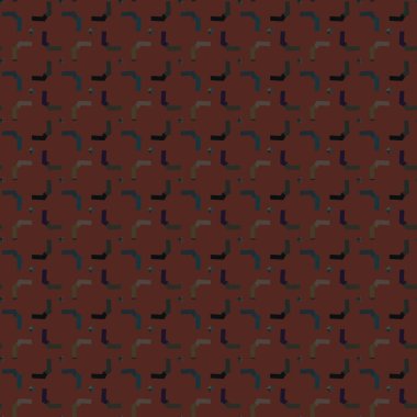 Geometrik süslemeli vektör deseni. Kusursuz tasarım dokusu. 