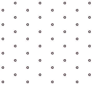 Geometrik şekilli kusursuz desen. vektör illüstrasyonu