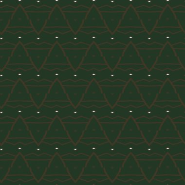 Geometrik süslemeli vektör deseni. Kusursuz tasarım dokusu.