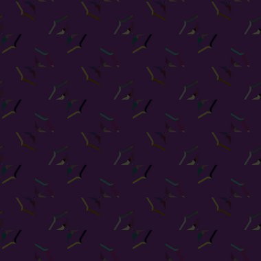 Modern geometrik vektör tasarımı, kusursuz desen çizimi