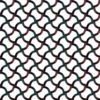 Modern geometrik vektör tasarımı, kusursuz desen çizimi