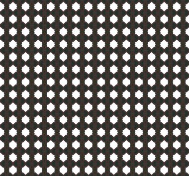 Geometrik süslemeli vektör deseni. Kusursuz tasarım dokusu. 