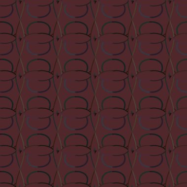 Geometrik süslemeli kusursuz desen. vektör illüstrasyonu