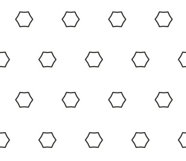 Geometrik süslemeli vektör deseni. Kusursuz tasarım dokusu.